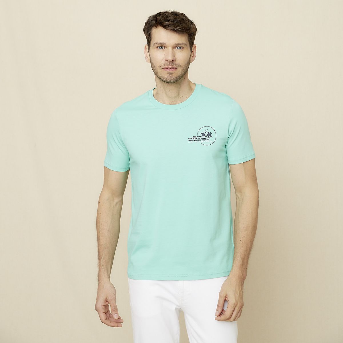 LA MARTINA - Polera Manga Corta Hombre La Martina