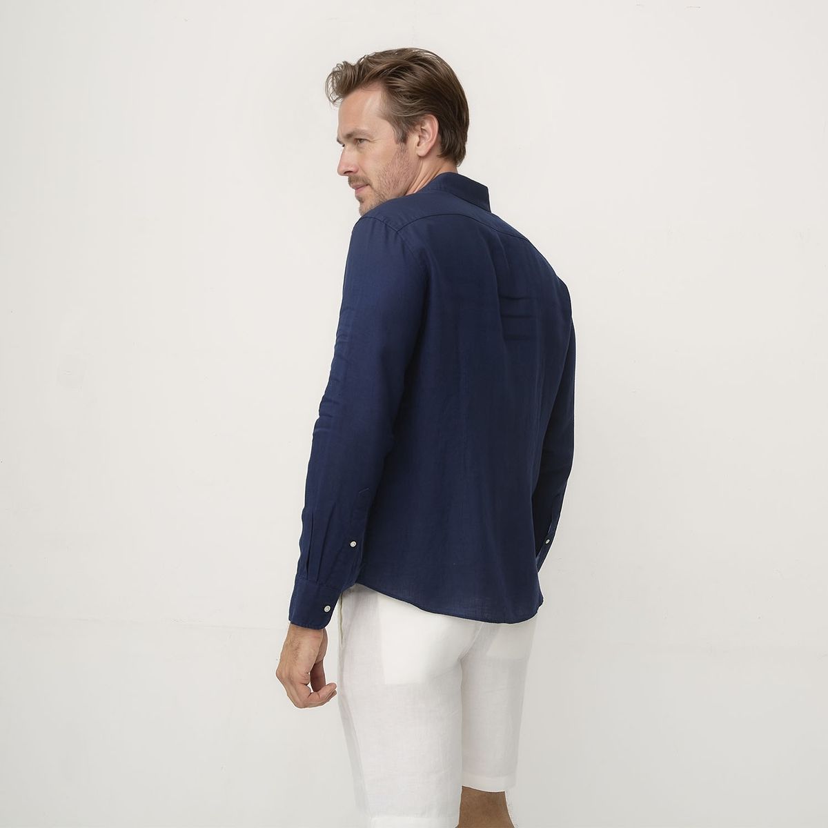 LA MARTINA - Camisa Casual Lino Hombre La Martina