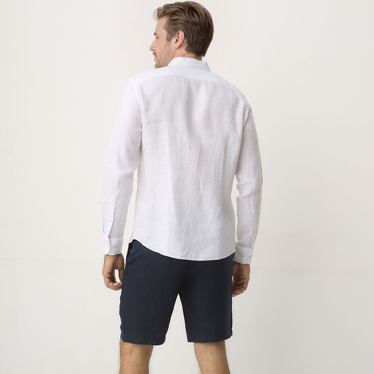 LA MARTINA - Camisa Casual Lino Hombre La Martina