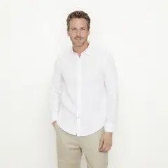 LA MARTINA - Camisa Casual Manga Lino Hombre