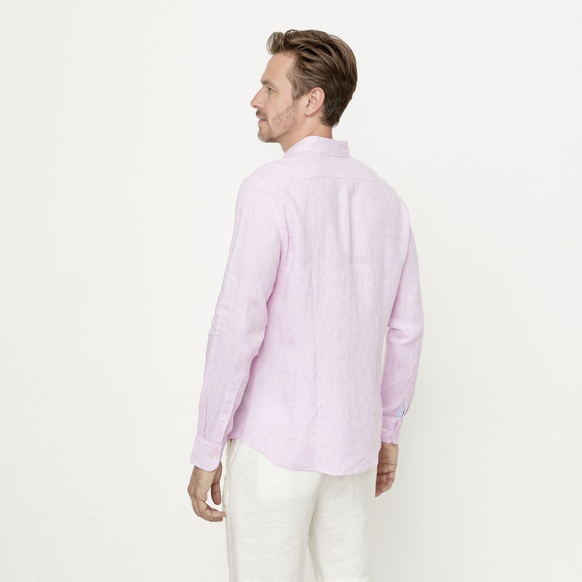 LA MARTINA - Camisa Casual Lino Hombre La Martina