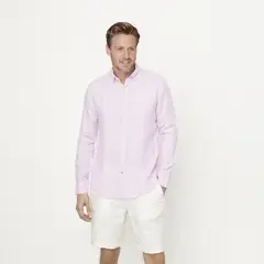 LA MARTINA - Camisa Casual Manga Lino Hombre