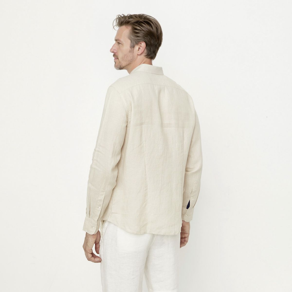 LA MARTINA - Camisa Casual Lino Hombre La Martina