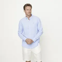 LA MARTINA - Camisa Casual Manga Lino Hombre