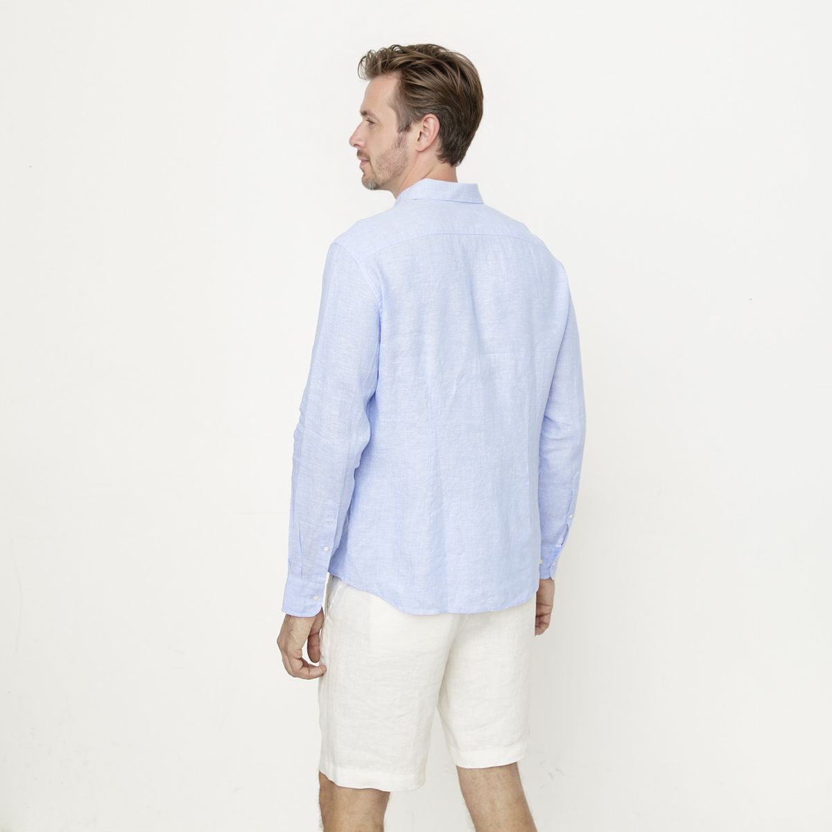 LA MARTINA - Camisa Casual Lino Hombre La Martina