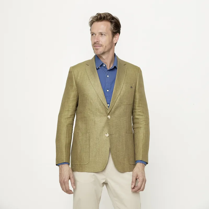 LA MARTINA - Chaqueta Lino Hombre La Martina