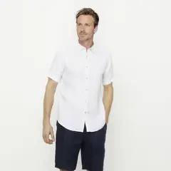 LA MARTINA - Camisa Casual Manga Lino Hombre