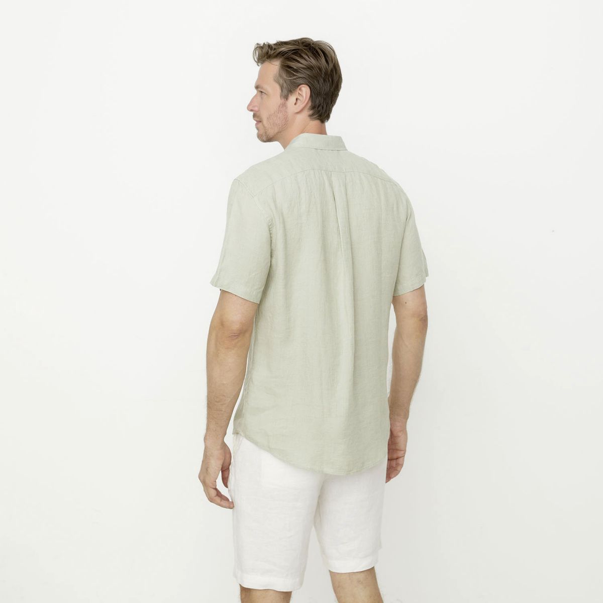 LA MARTINA - Camisa Casual Lino Hombre La Martina