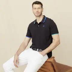 LA MARTINA - Polera Manga Corta Hombre
