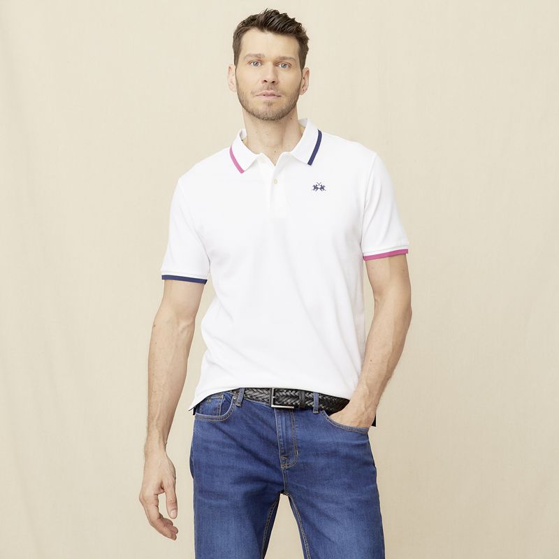 LA MARTINA - Polera Manga Corta Hombre La Martina