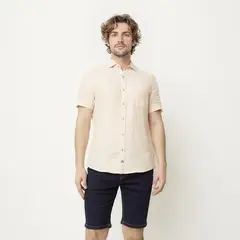 CASCAIS - Camisa Casual Lino Hombre