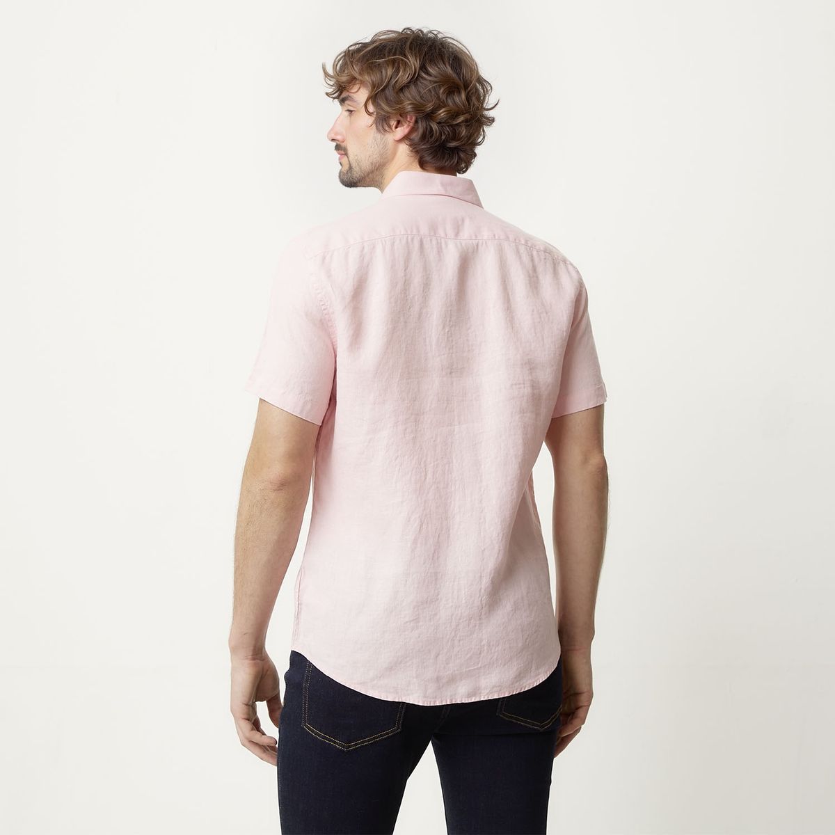 CASCAIS - Camisa Casual Lino Hombre Cascais