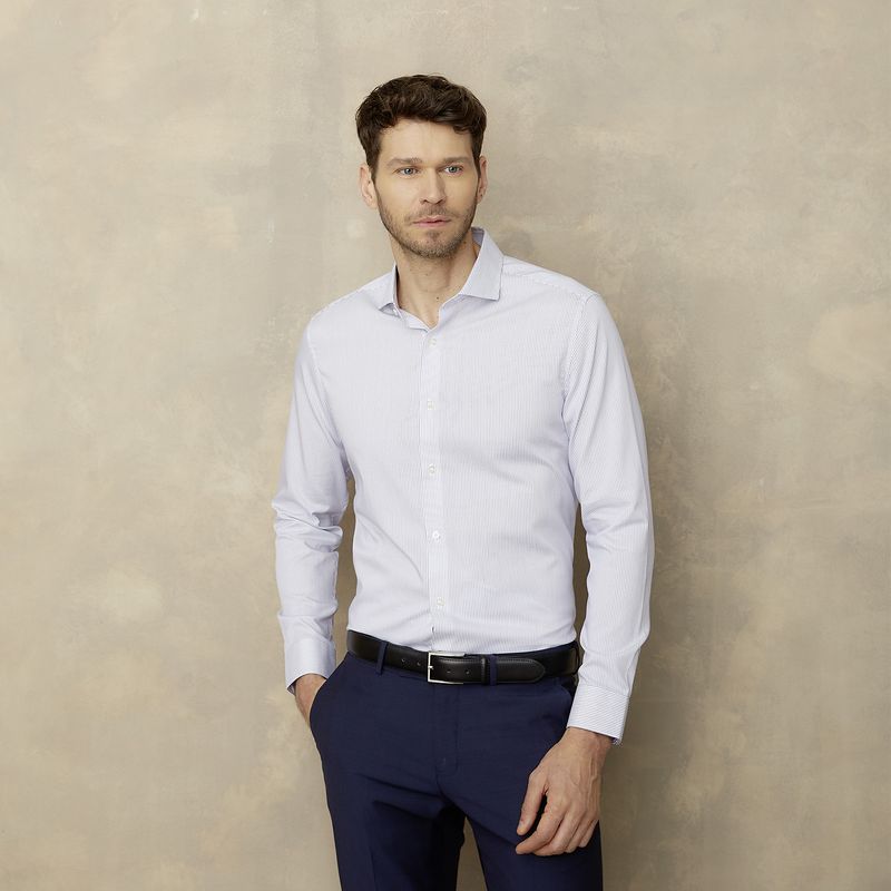 WOLF&HANK - Camisa Manga Larga Algodón Hombre Wolf&Hank