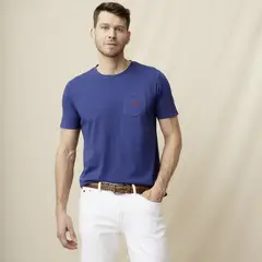 LA MARTINA - Polera Manga Corta Regular Fit Hombre
