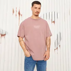AMERICANINO - Polera Manga Corta Algodón Hombre