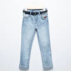 CONIGLIO - Jeans Con Cinturón Niño