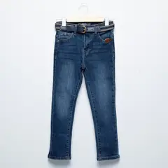 CONIGLIO - Jeans Con Cinturón Niño