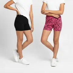 ELEVEN - Pack 2 Calzas Cortas Algodón Niña