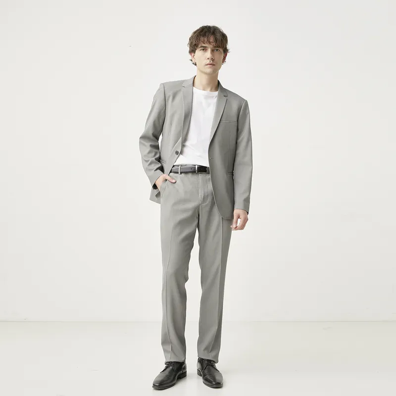 BASEMENT - Traje Completo Suit Text Hombre Basement