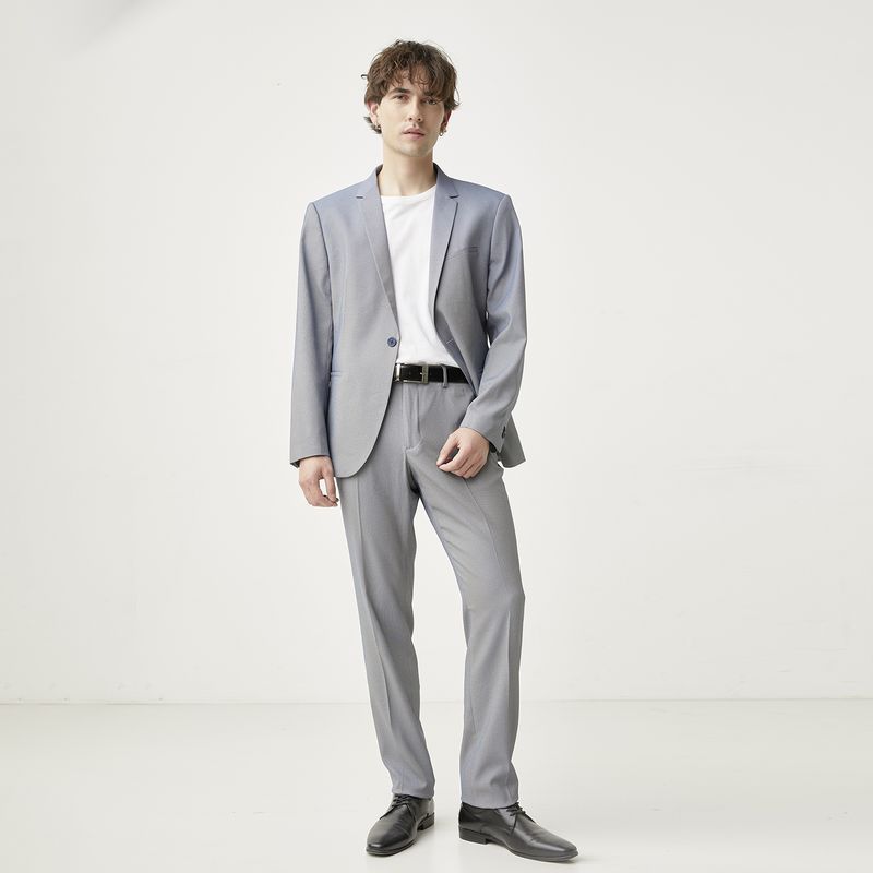 BASEMENT - Traje Completo Suit Text Hombre Basement