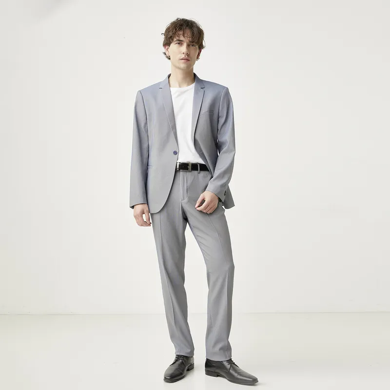 BASEMENT - Traje Completo Suit Text Hombre Basement