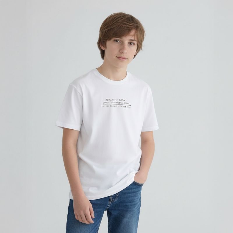 FEDERATION - Polera Niño Manga Corta Federation