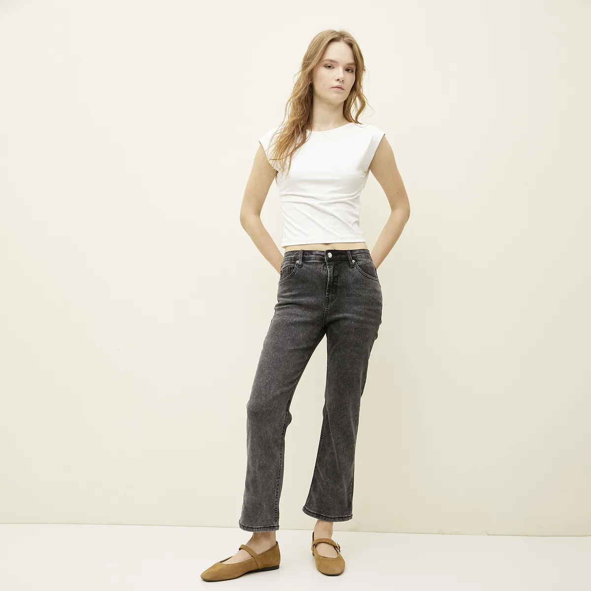 SYBILLA - Jeans Flare Mujer Sybilla