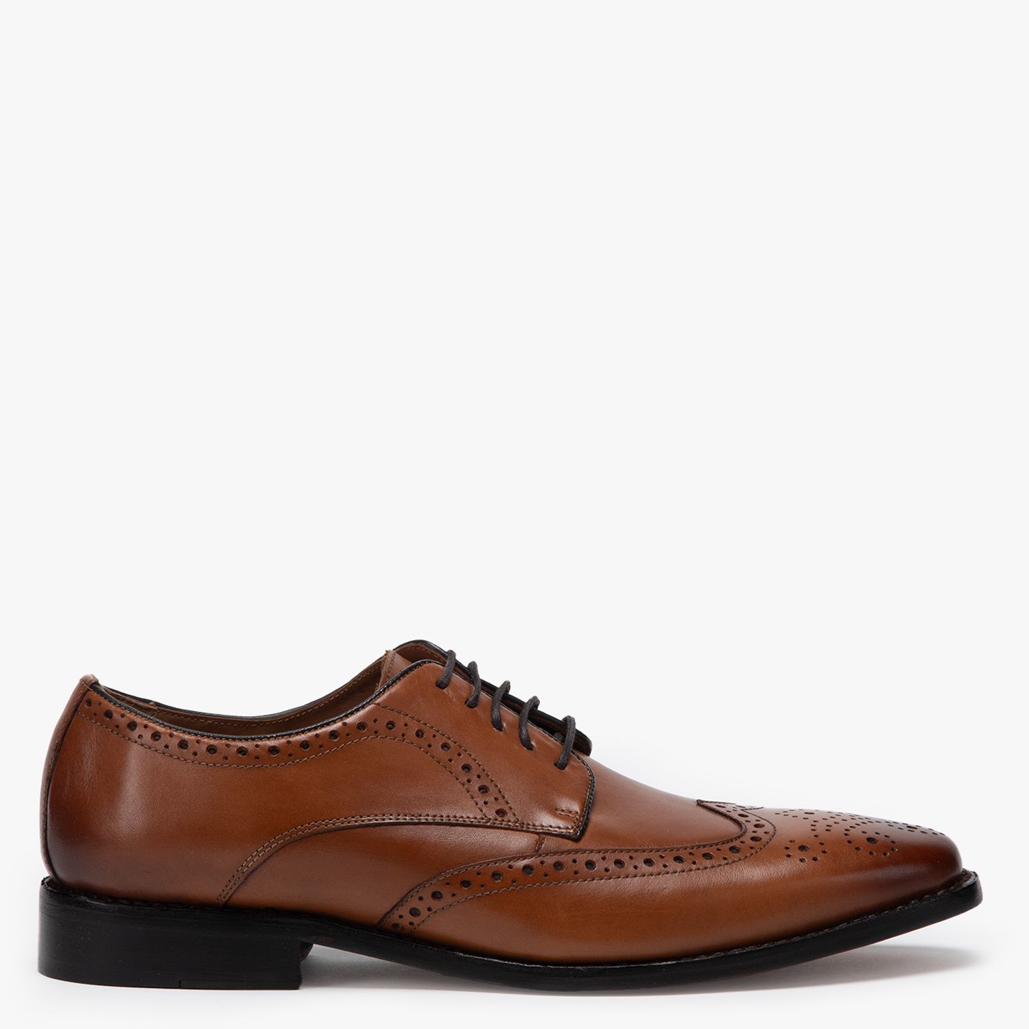 LA MARTINA Zapato Formal Cuero Hombre Café La Martina