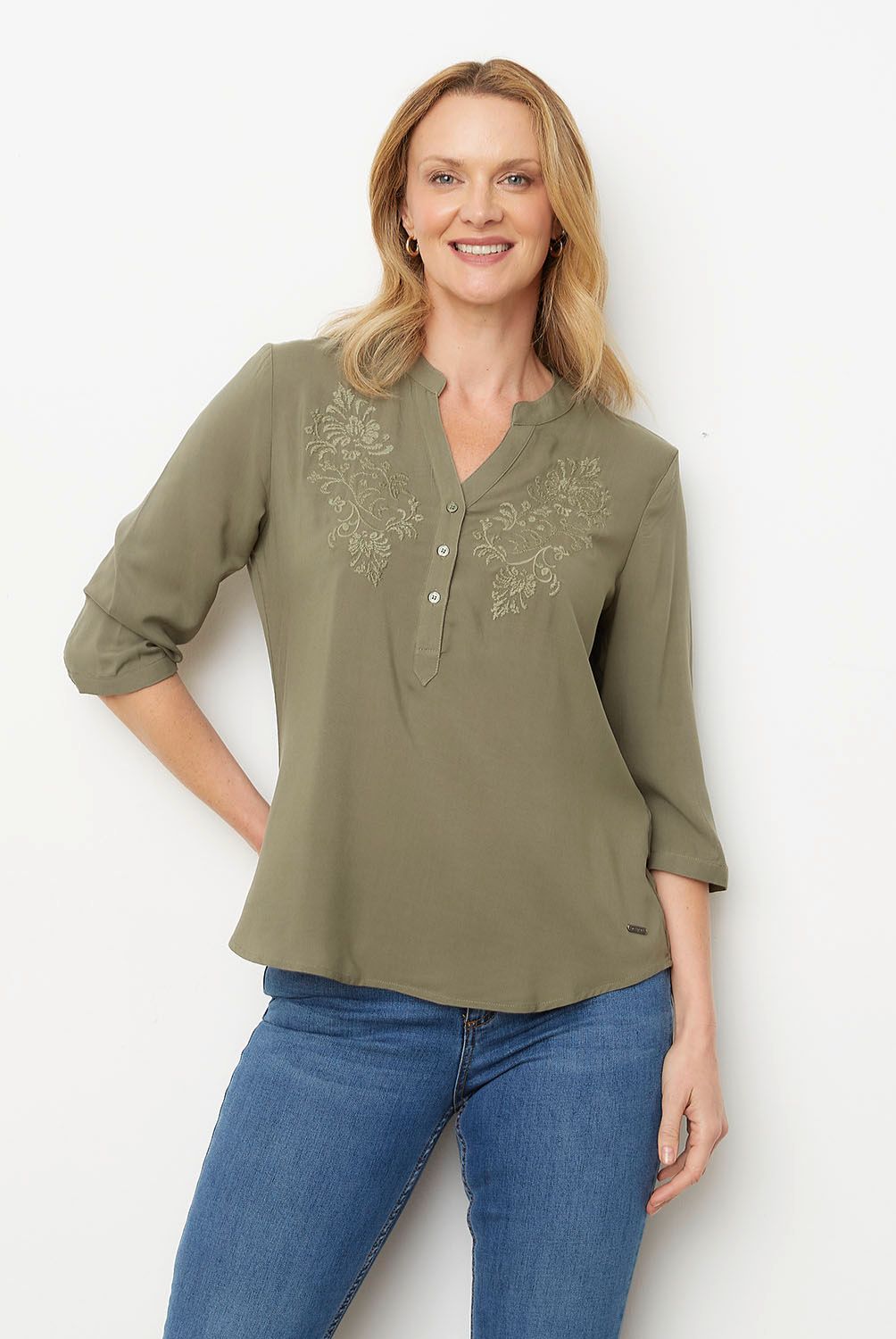 NEWPORT - Blusa Manga Larga Mujer Newport