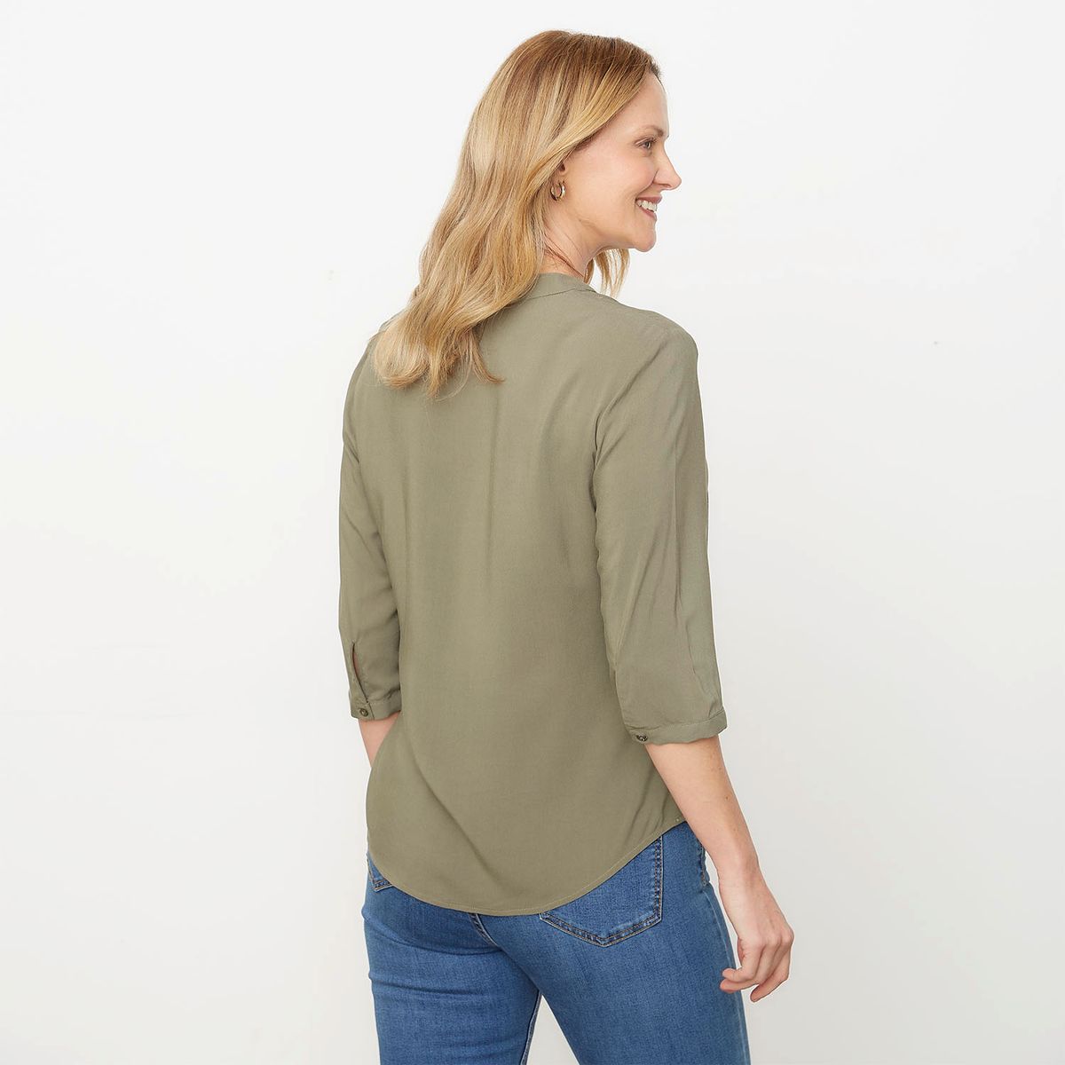 NEWPORT - Blusa Manga Larga Mujer Newport