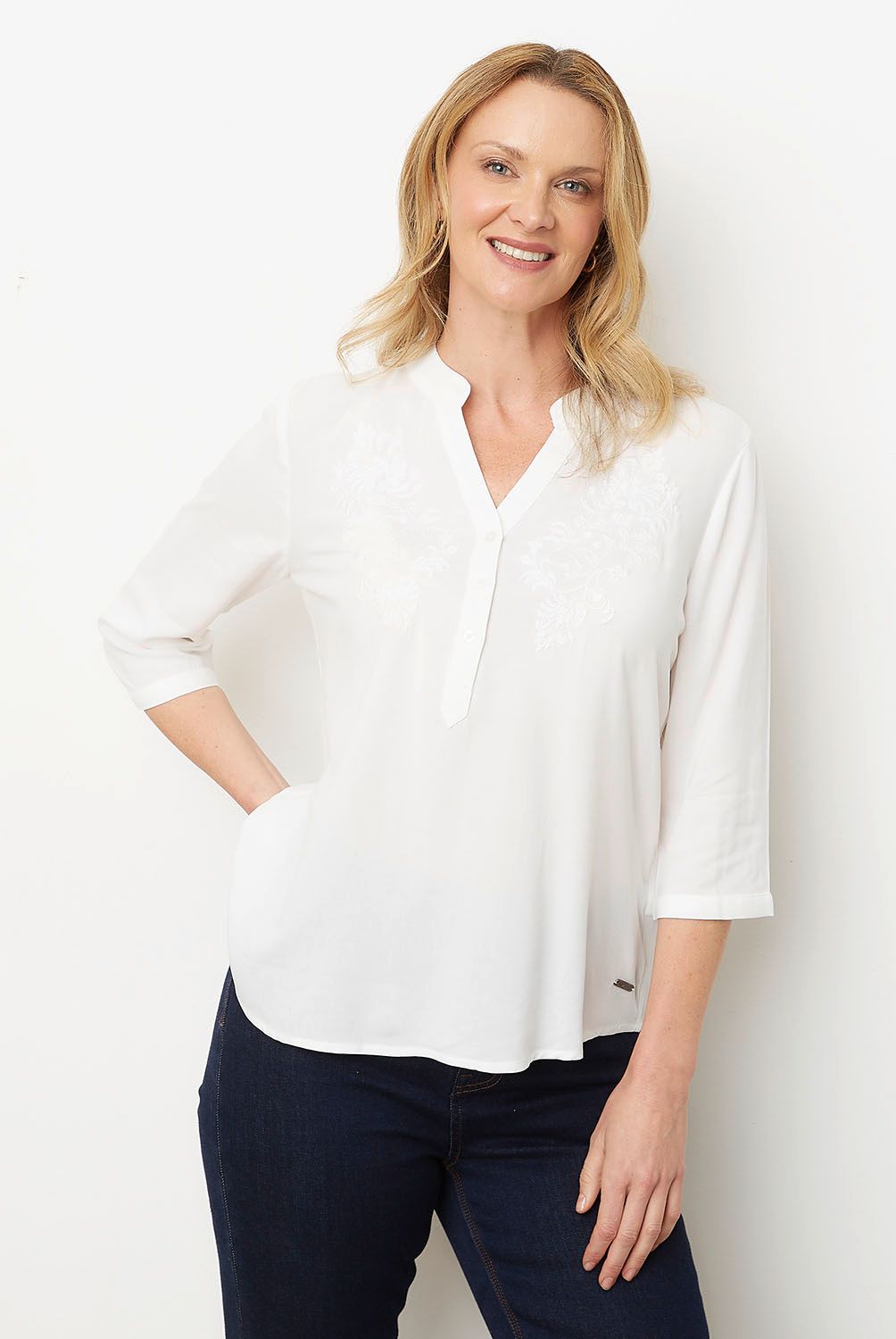 NEWPORT - Blusa Manga Larga Mujer Newport