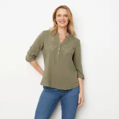 NEWPORT - Blusa Manga Larga Mujer