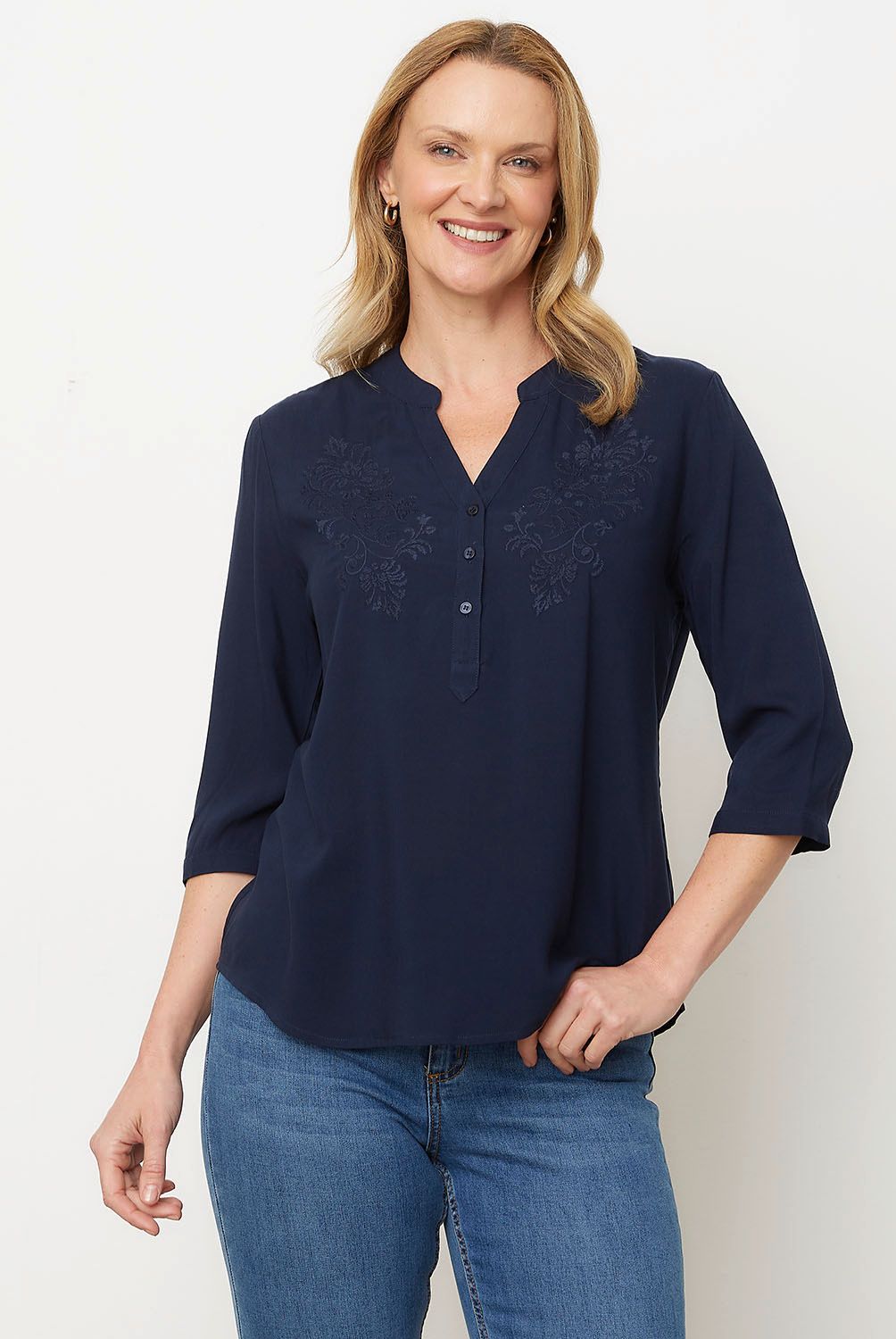 NEWPORT - Blusa Manga Larga Mujer Newport
