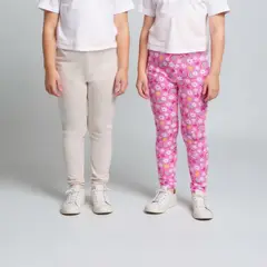 YAMP - Pack 2 Calzas Niña Algodón