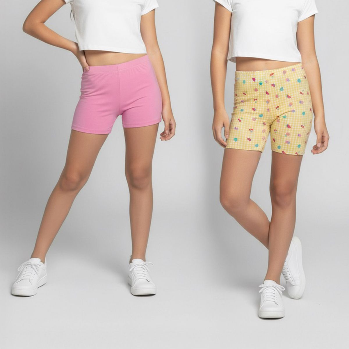 YAMP - Pack de 2 Calzas Niña Algodón Yamp