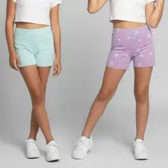 YAMP - Pack de 2 Calzas Niña Algodón
