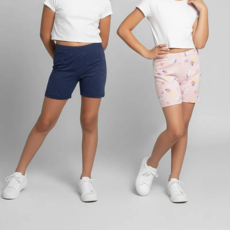 YAMP - Pack de 2 Calzas Niña Algodón Yamp