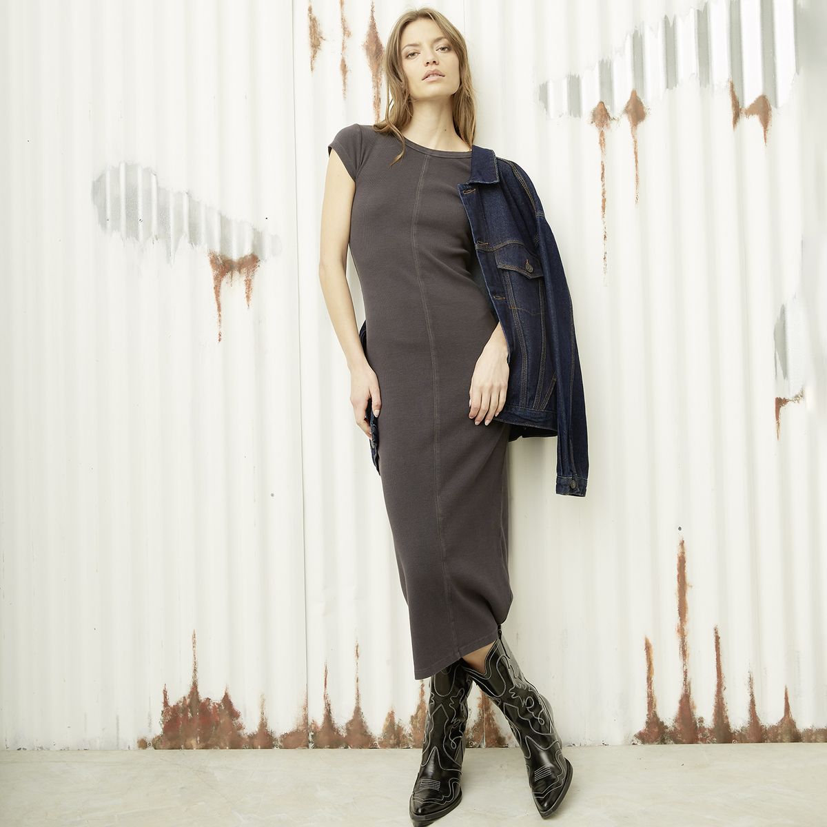 AMERICANINO - Vestido Largo Mujer Americanino