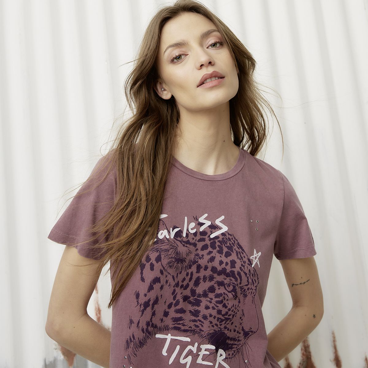 AMERICANINO - Polera Manga Corta Mujer Americanino