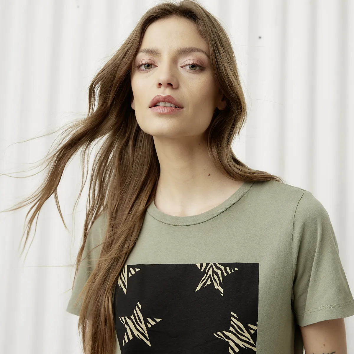 AMERICANINO - Polera Manga Corta Mujer Americanino