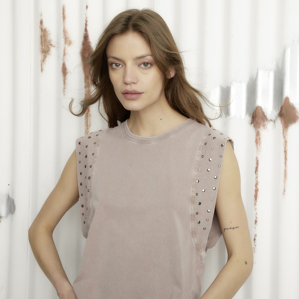 AMERICANINO - Polera Manga Corta Algodón Mujer Americanino