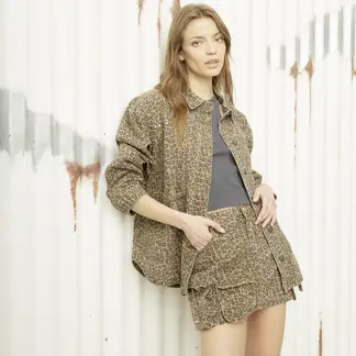 AMERICANINO - Chaqueta Jeans Mujer