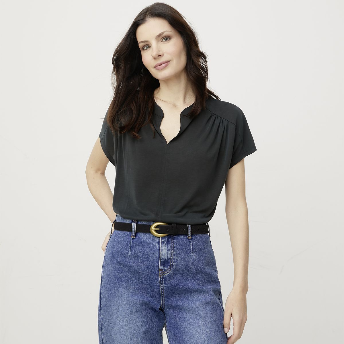 APOLOGY - Polera Manga Corta Mujer Apology