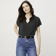 APOLOGY - Polera Manga Corta Mujer