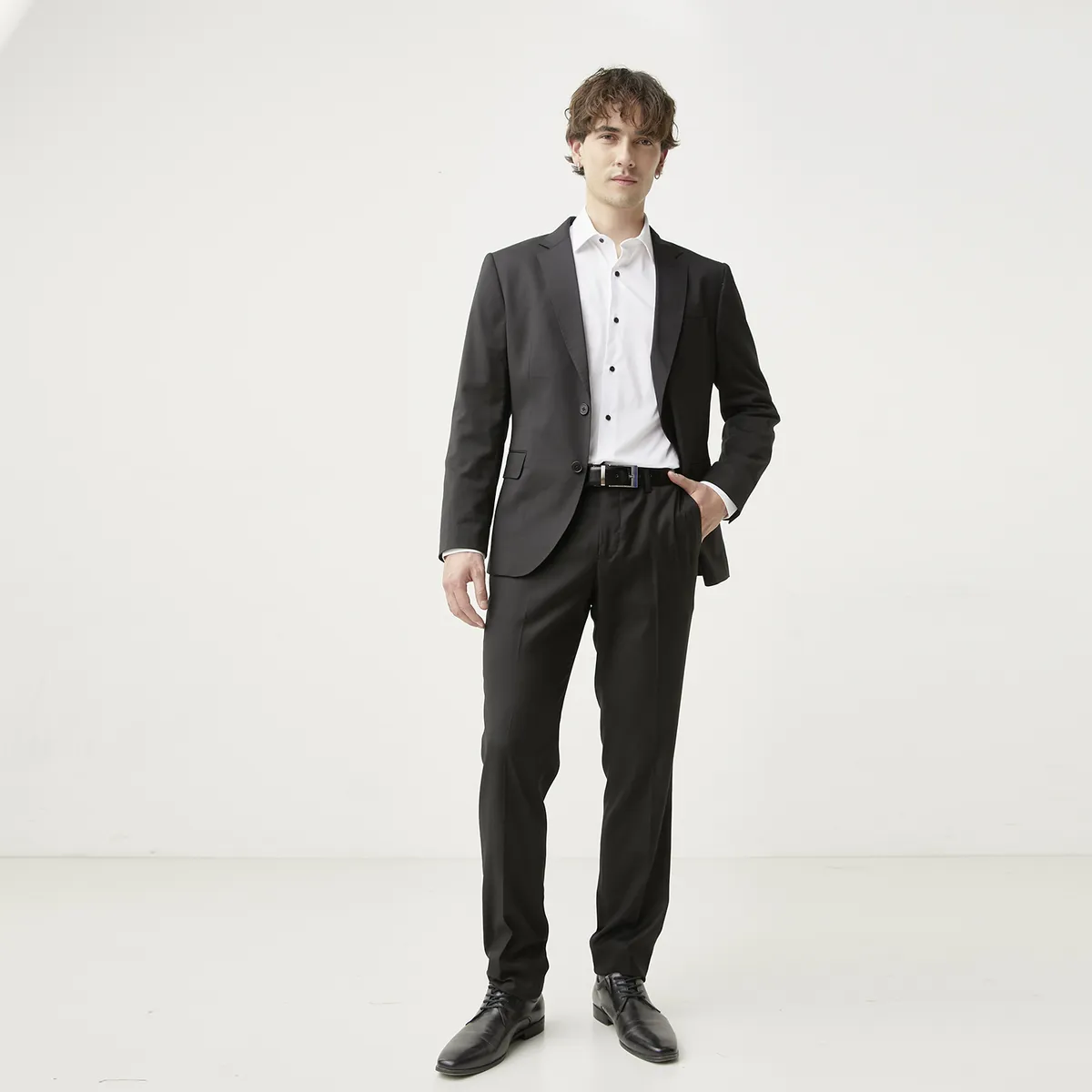 BASEMENT - Traje Completo Suit Basic Hombre Basement