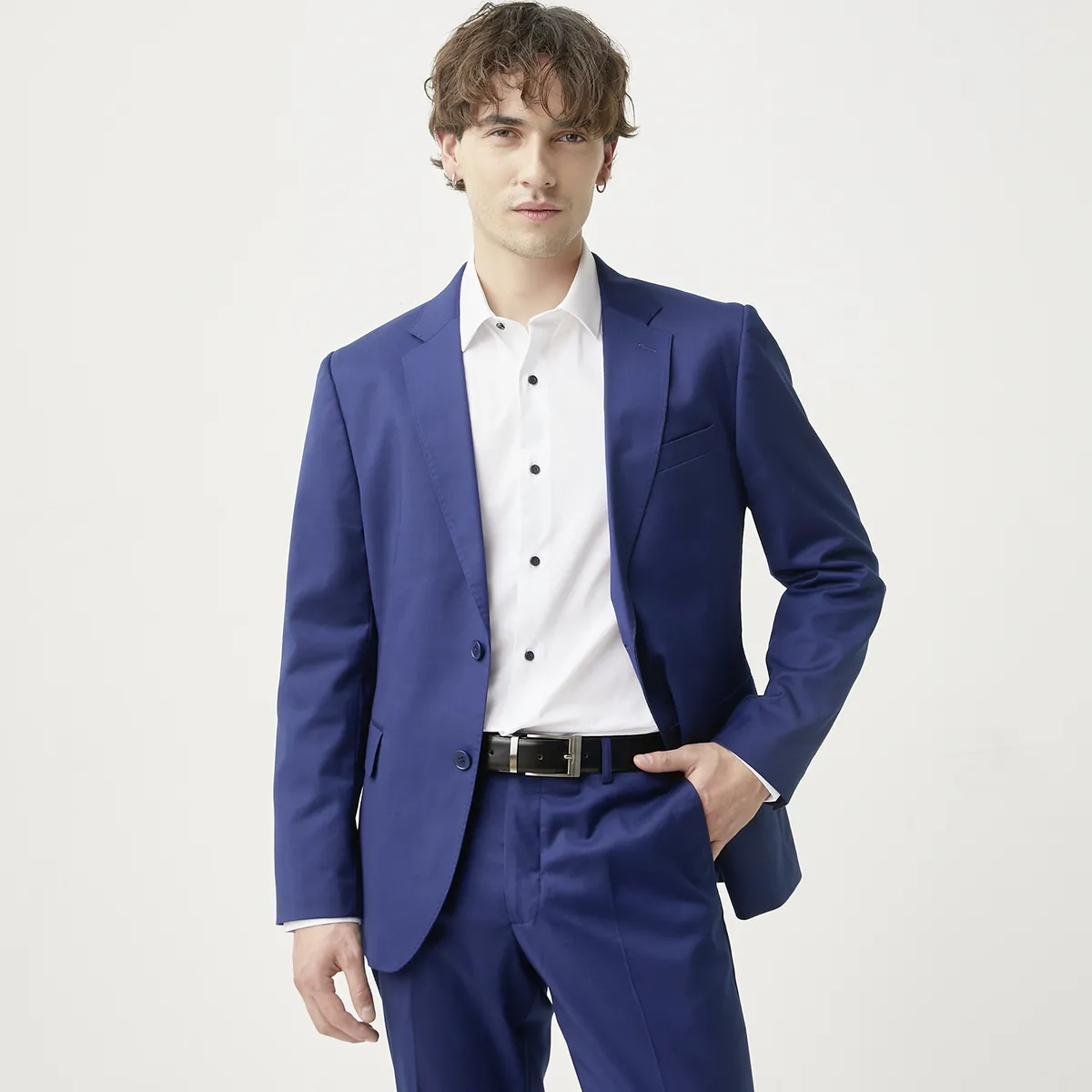 BASEMENT - Traje Completo Suit Basic Hombre Basement