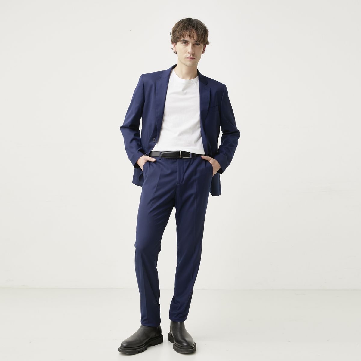 BASEMENT - Traje Completo Suit Basic Hombre Basement