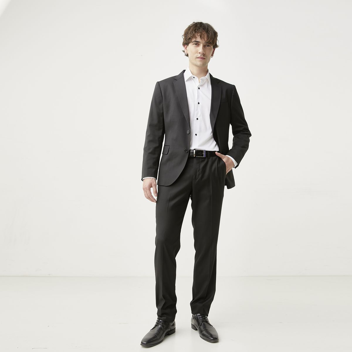 BASEMENT - Traje Completo Suit Basic Hombre Basement