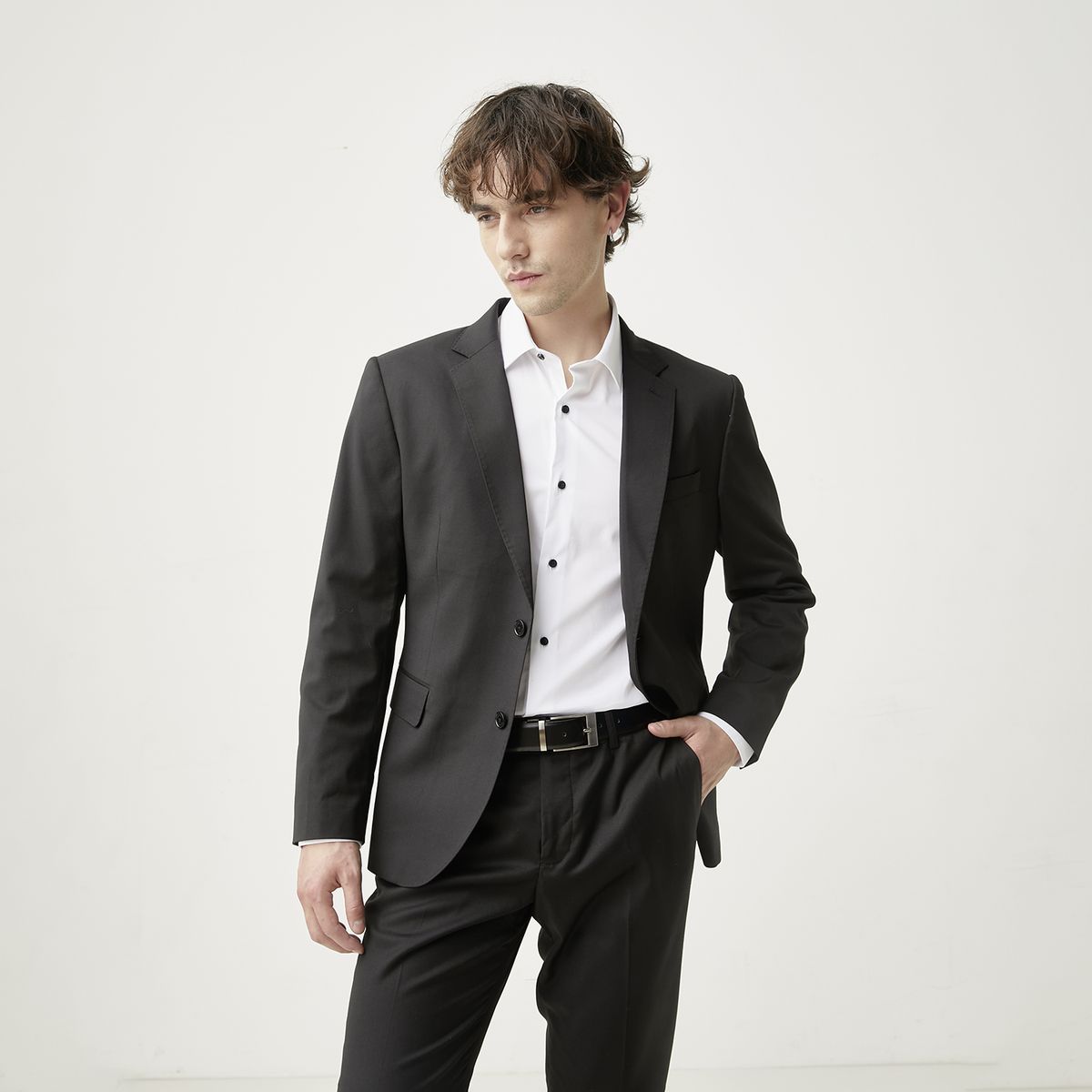 BASEMENT - Traje Completo Suit Basic Hombre Basement