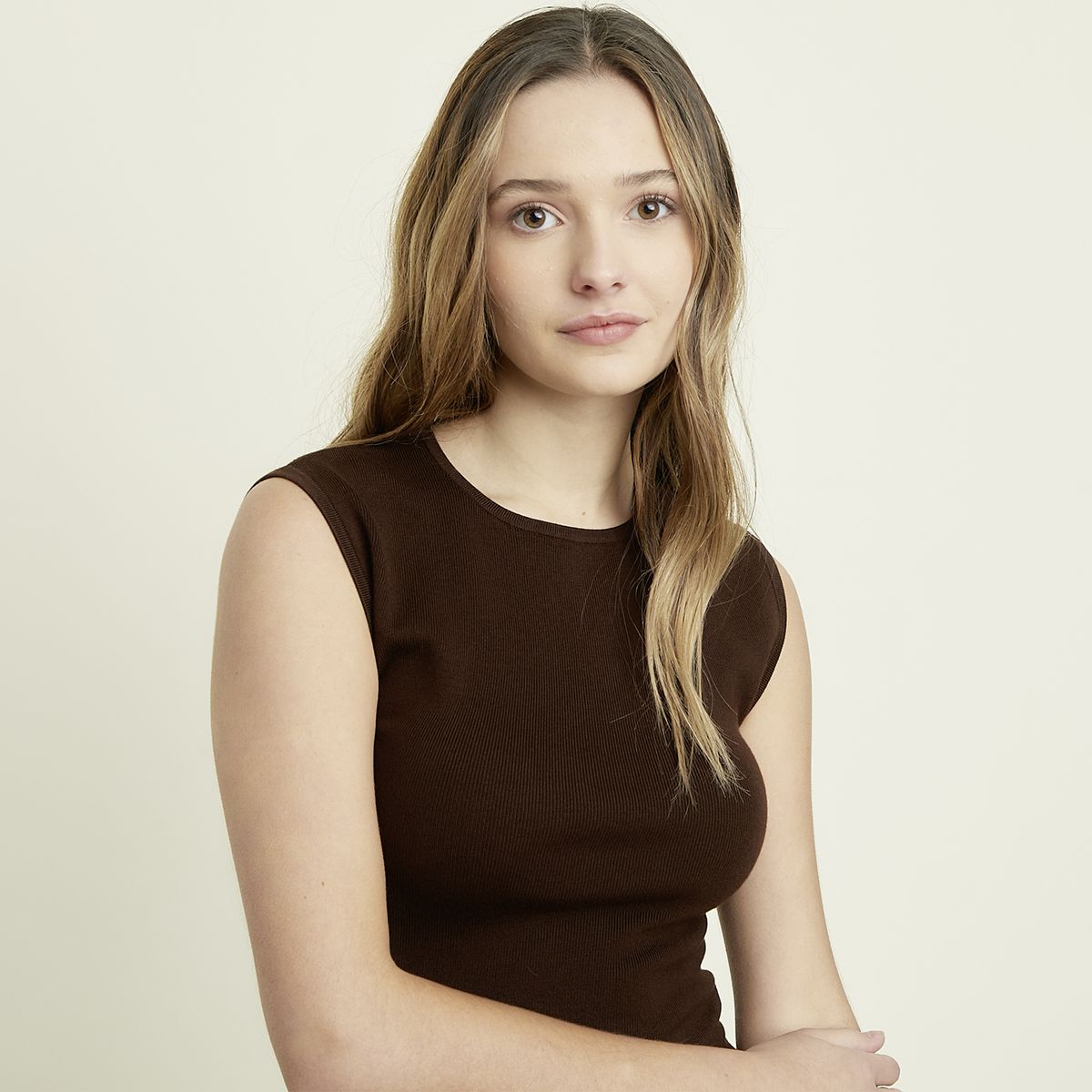 SYBILLA - Polera Sin Manga Mujer Sybilla